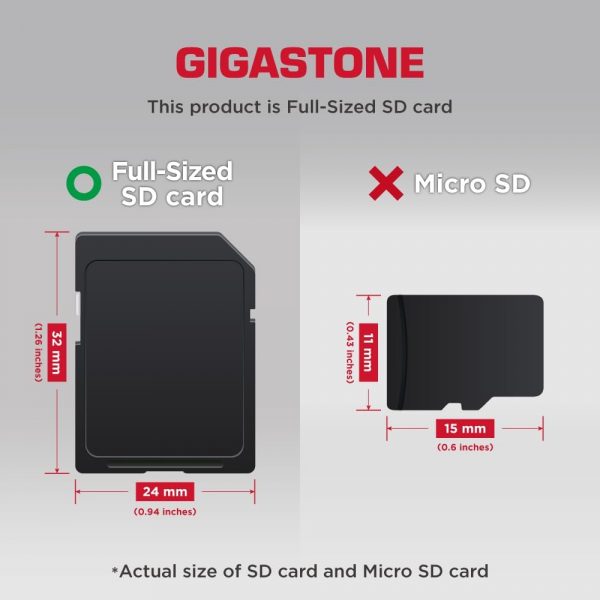 Gigastone 512GB SDXC Memory Card 4K Pro Series Camera Transf... - Image 3
