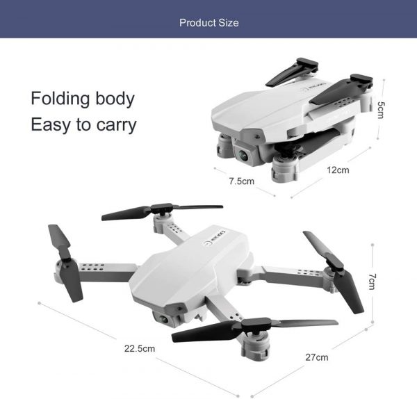 GYZLZZB Aerial Shooting Drone, Portable Foldable Adult Remot... - Image 2