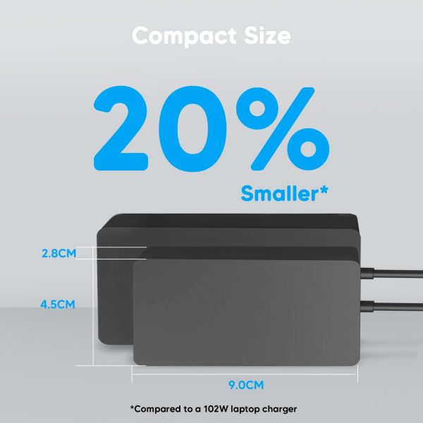 Surface Pro Charger for 65W Microsoft Surface Pro 10/9/8/X/7... - Image 4