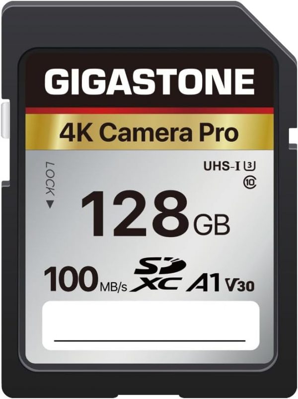 Gigastone 128GB SDXC Memory Card 4K Pro Series Camera Transf... - Image 2