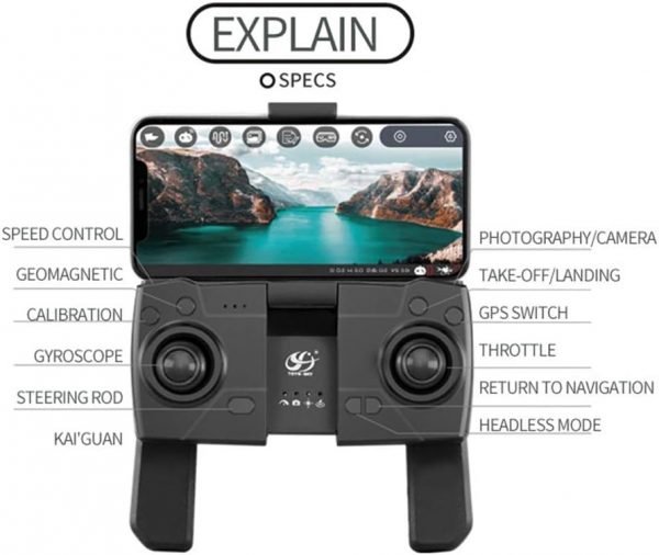 GYZLZZB Adult 4K Dual Camera Drone, Beginner's Remote Contro... - Image 2