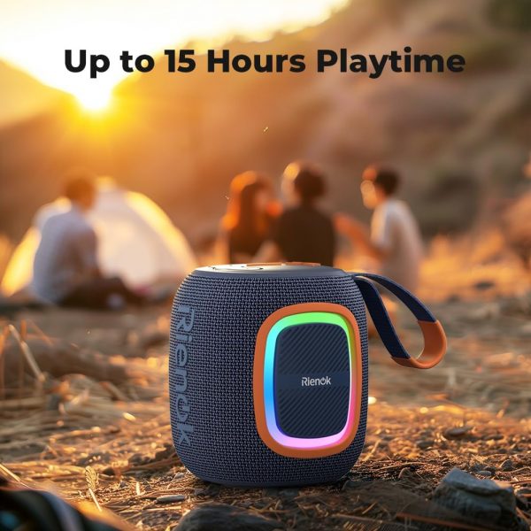 RIENOK Bluetooth Speaker Wireless Portable Waterproof Speake... - Image 4