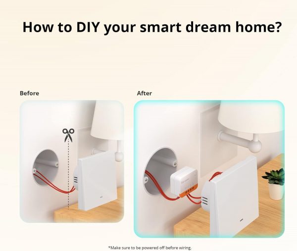 No Neutral Wire Required, SONOFF ZBMINIL2 Zigbee Smart Light... - Image 4