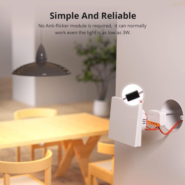 No Neutral Wire Required, SONOFF ZBMINIL2 Zigbee Smart Light... - Image 6