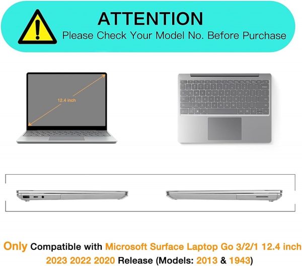 MOSISO Case Only Compatible with Microsoft Surface Laptop Go... - Image 3