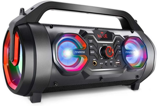 TENMIYA Portable Bluetooth Speakers, 30W Loud Outdoor Speake... - Image 2