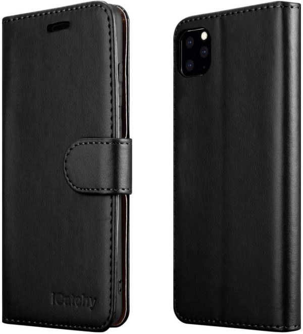 iCatchy For iPhone 11 Case Shockproof Leather Wallet Book Fl... - Image 2
