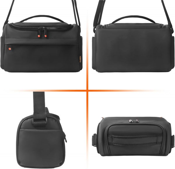 FOSOTO Camera Bag, Waterproof Shockproof Camera Case, Large ... - Image 10