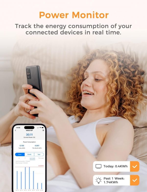 Smart Plug Works with Apple HomeKit Siri, Alexa, Google Home... - Image 4