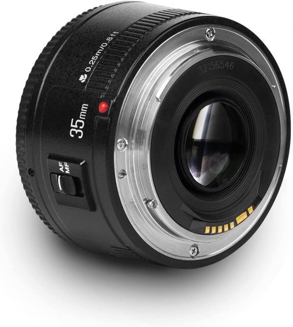 Yongnuo YN35 mm Lens for Canon Camera DSLR - Image 2