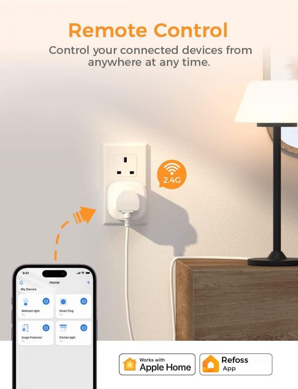 Smart Plug Works with Apple HomeKit Siri, Alexa, Google Home... - Image 6