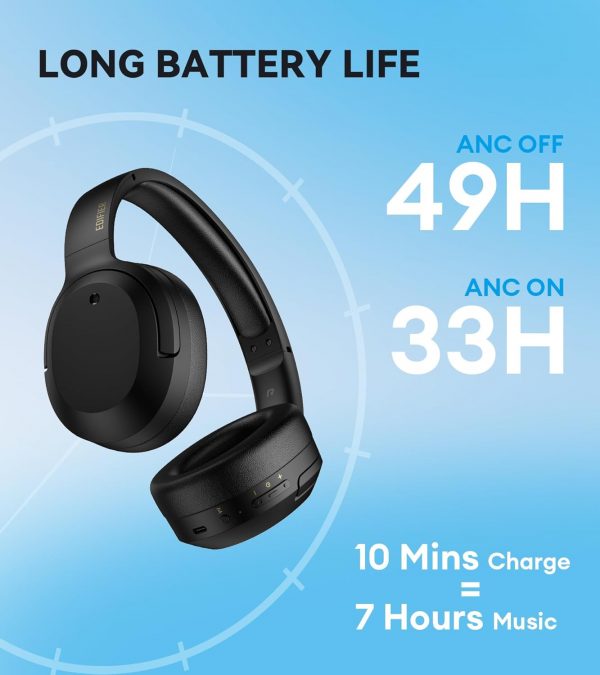 Edifier W820NB Plus Hybrid Active Noise Cancelling Headphone... - Image 8