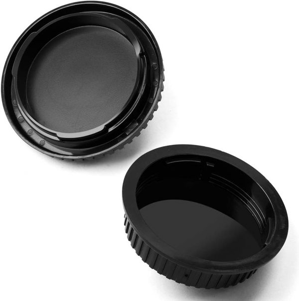 Fotover Camera Body Cap and Lens Rear Cap Cover Replacement ... - Image 5