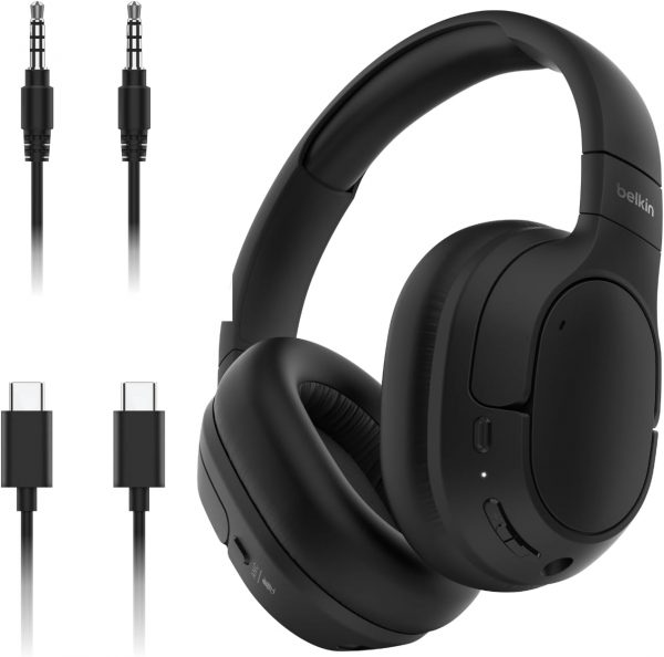Belkin SoundForm Isolate Noise-Cancelling Wireless Headphone... - Image 2