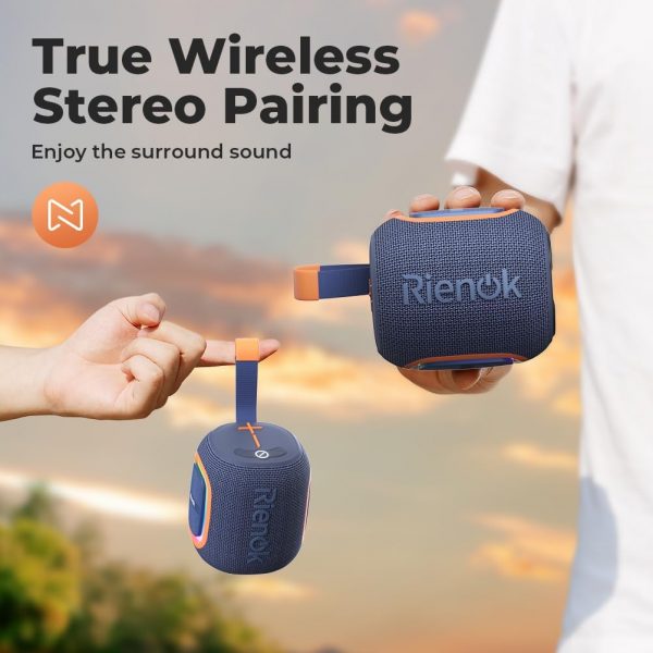 RIENOK Bluetooth Speaker Wireless Portable Waterproof Speake... - Image 7