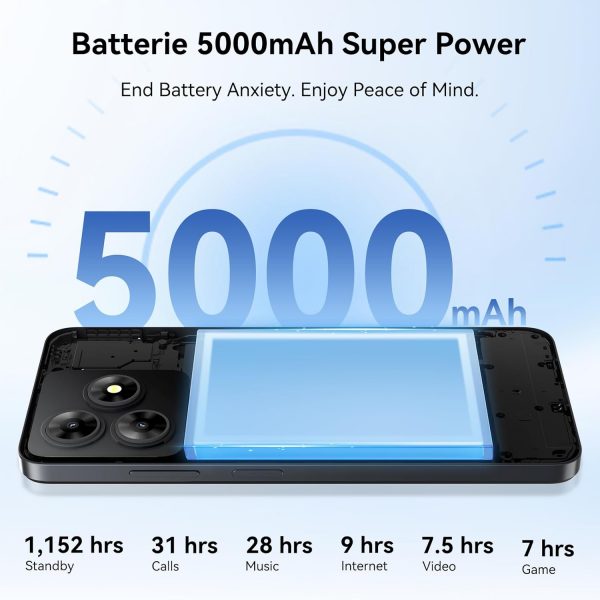 OSCAL Mobile Phones, FLAT 2 Android 14 Phone(2025 Second Gen... - Image 4