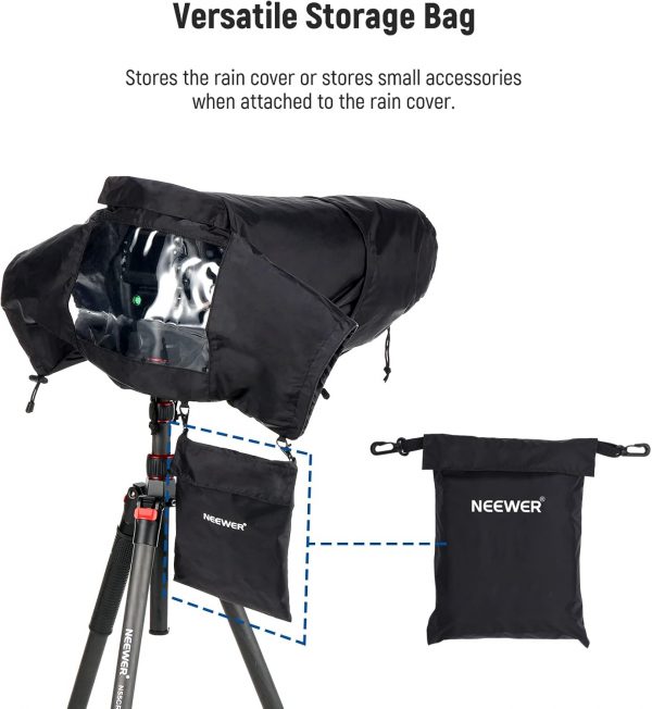 NEEWER Camera Rain Cover, Large Size Durable Nylon Raincoat ... - Image 7