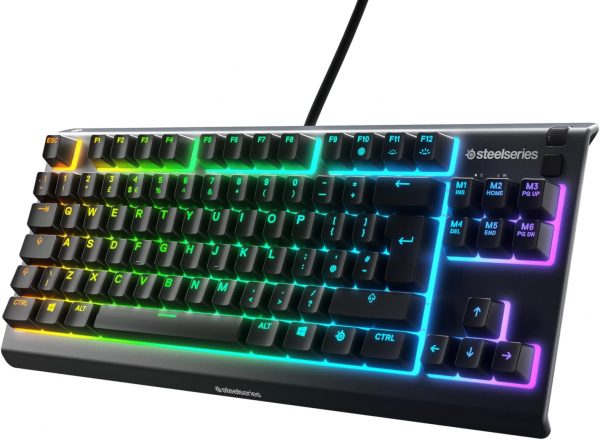 SteelSeries Apex 3 TKL - RGB Gaming Keyboard - Tenkeyless Co... - Image 2