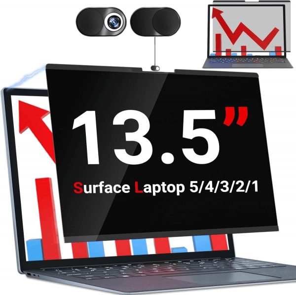ZOEGAA Magnetic Privacy Screen for 13.5 inch Microsoft Surfa... - Image 2