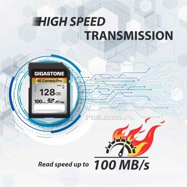 Gigastone 128GB SDXC Memory Card 4K Pro Series Camera Transf... - Image 4