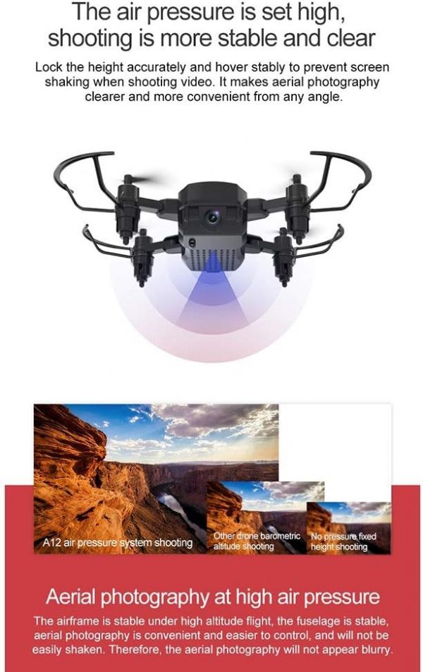 GYZLZZB Adult Remote Control Drone With 4K Camera, Portable ... - Image 5