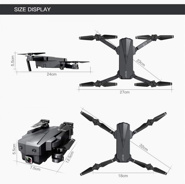 GYZLZZB Adult 4K Dual Camera 50 X Zoom Drone, Beginner's Rem... - Image 3