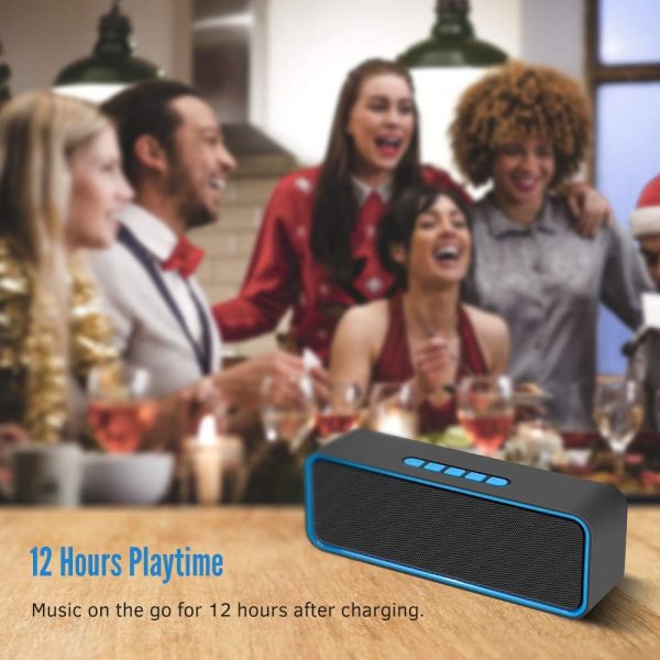 Kolaura Portable Wireless Speaker, Bluetooth 5.0 Speaker wit... - Image 5