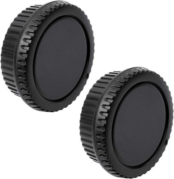 Fotover Camera Body Cap and Lens Rear Cap Cover Replacement ... - Image 2