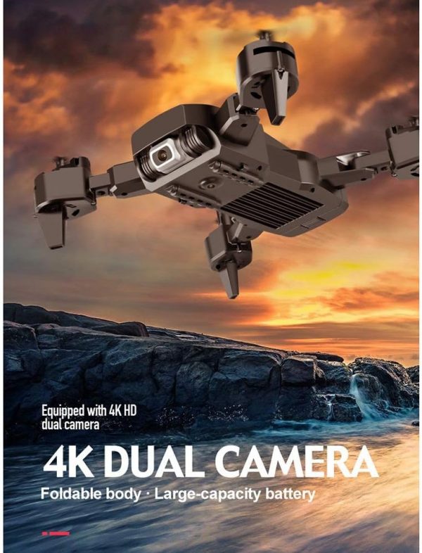GYZLZZB Beginner Adult Remote Control Drone, 4K HD Dual Came... - Image 4
