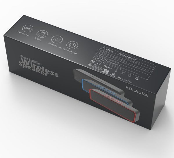 Kolaura Portable Wireless Speaker, Bluetooth 5.0 Speaker wit... - Image 13