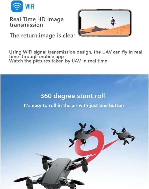 GYZLZZB Mini Drone, 4K HD Remote Control Drone, WIFI Image T... - Image 6