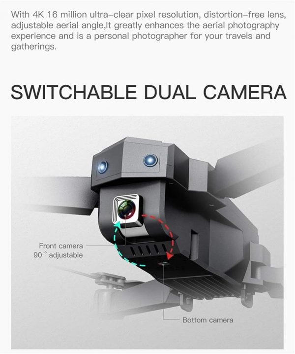 GYZLZZB Adult 4K Dual Camera 50 X Zoom Drone, Beginner's Rem... - Image 4