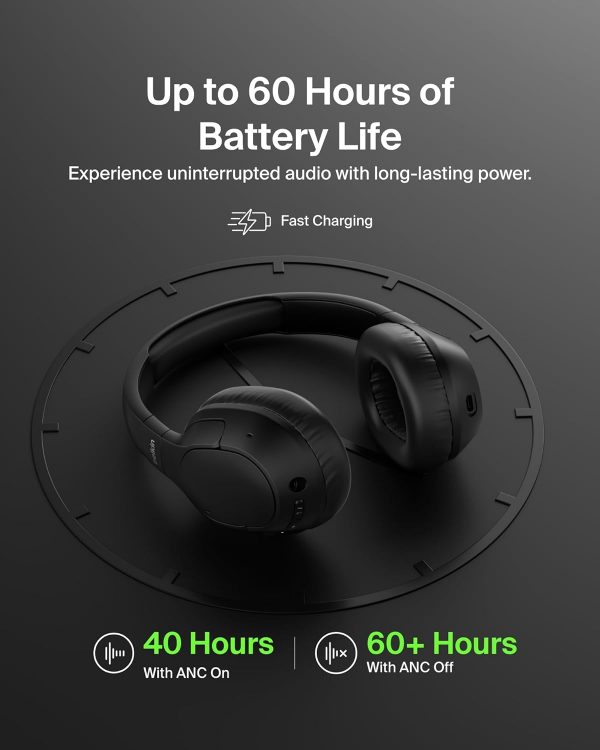 Belkin SoundForm Isolate Noise-Cancelling Wireless Headphone... - Image 7