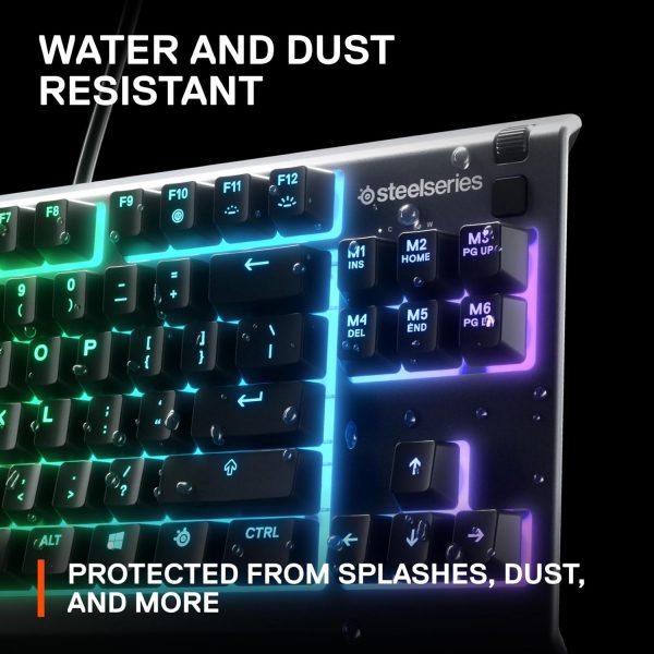 SteelSeries Apex 3 TKL - RGB Gaming Keyboard - Tenkeyless Co... - Image 6