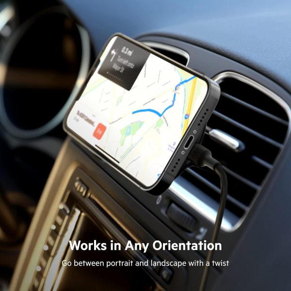 Belkin BoostCharge Wireless Magnetic Car Charger, Phone Moun... - Image 5