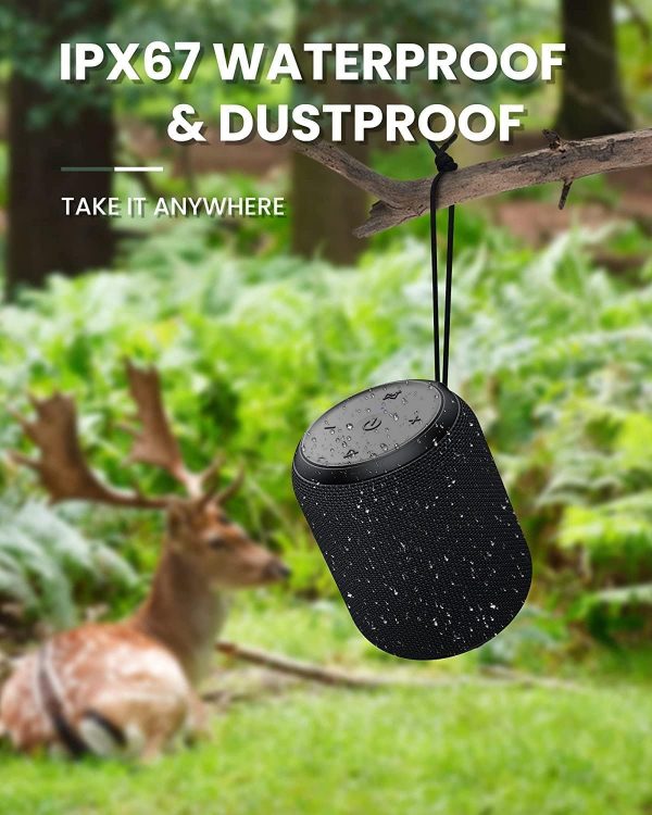 NOTABRICK Bluetooth Speaker, 15W Portable Speakers Bluetooth... - Image 4