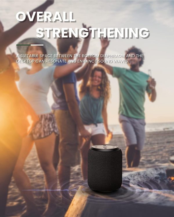 NOTABRICK Bluetooth Speaker, 15W Portable Speakers Bluetooth... - Image 9