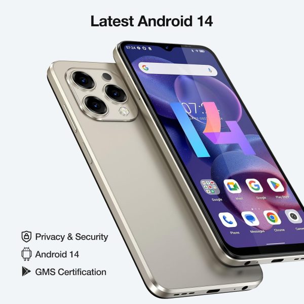 DOOGEE Mobile Phones, N55 Android 14 Phone, 128GB ROM/1TB TF... - Image 6