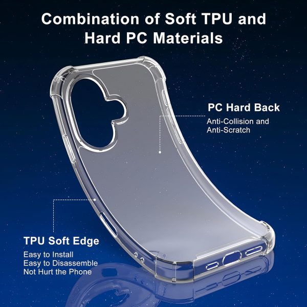 Whioltl Clear Case for iPhone 16 6.1-inch, Non-Yellowing Pho... - Image 7