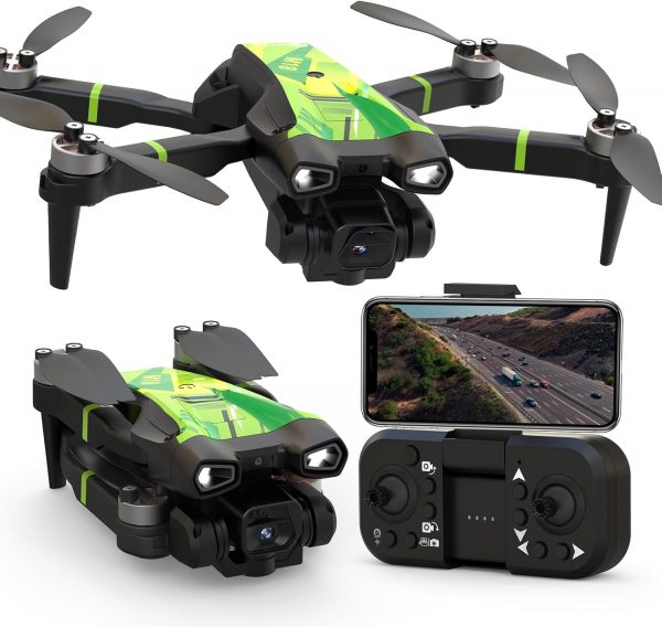 Morlyrctooy M18 Brushless Motor Drone with 4K Camera Mini RC...
