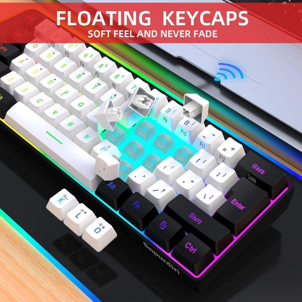 Snpurdiri 2.4G Wireless Gaming Keyboard and Mouse Combo, Inc... - Image 10
