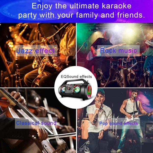 TENMIYA Portable Bluetooth Speakers, 30W Loud Outdoor Speake... - Image 7