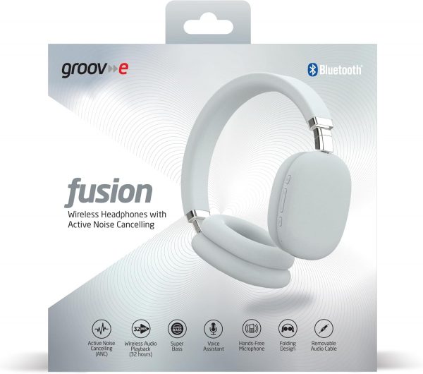 groov e Fusion Wireless Headphones - Active Noise Cancelling... - Image 6
