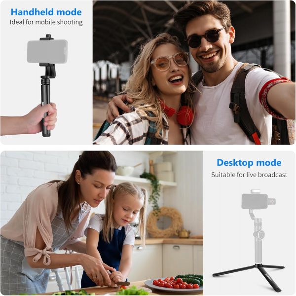 NEEWER Mini Metal Tripod, Table Stand, Desktop Compact Tripo... - Image 6