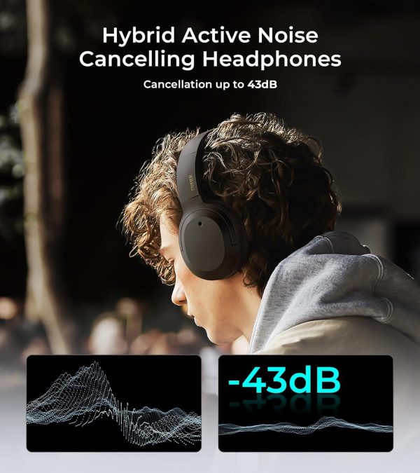 Edifier W820NB Plus Hybrid Active Noise Cancelling Headphone... - Image 4
