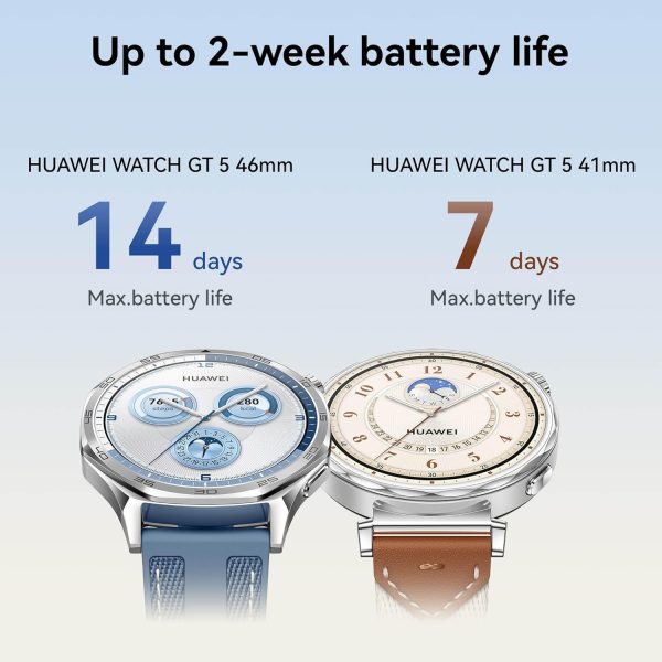 HUAWEI WATCH GT 5 46mm Smartwatch, Sharp-Edged Design, All-n... - Image 6