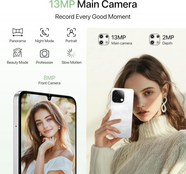 UMIDIGI Mobile Phones, 128GB ROM/1TB TF Smartphone, 6.75" HD... - Image 7