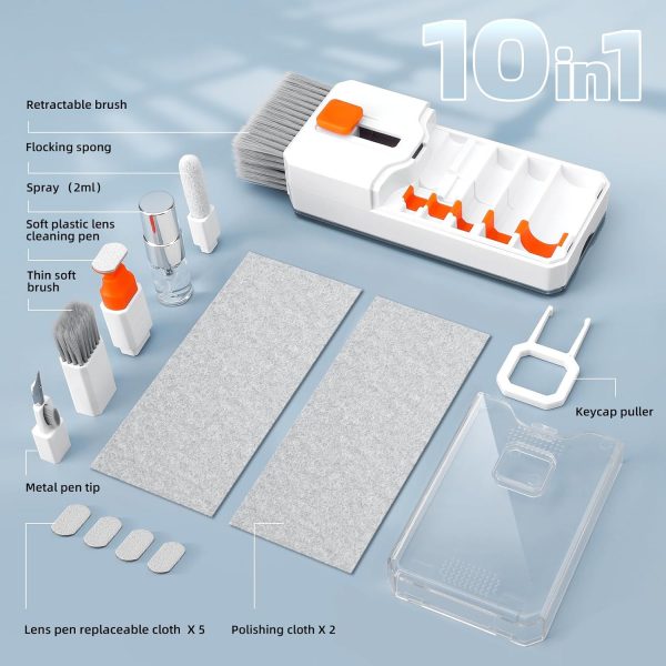 Ordilend Keyboard Cleaner Laptop Cleaning kit, All-in-One Co... - Image 9