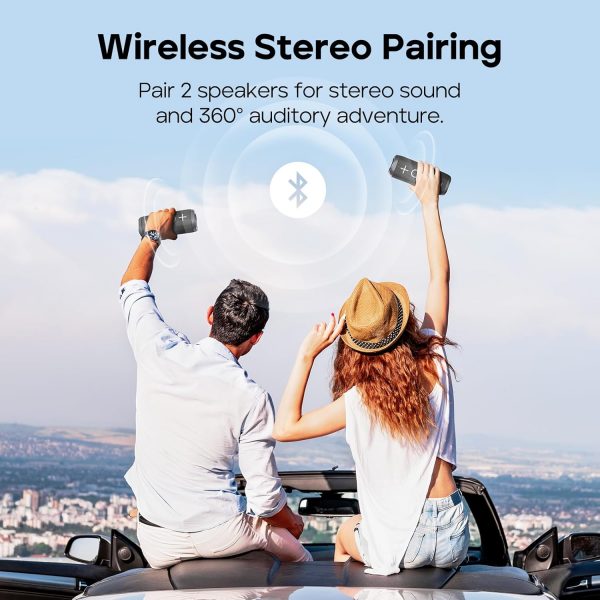 Tribit StormBox 2 Bluetooth Speaker with 34W 360° Surround S... - Image 4