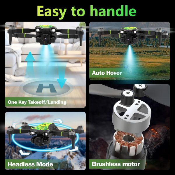 Morlyrctooy M18 Brushless Motor Drone with 4K Camera Mini RC... - Image 5